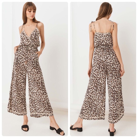 NWT Spell & the Gypsy Collective Bodhi Leopard Jumpsuit - Picture 1 of 15